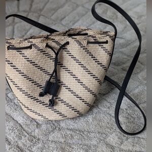 Straw Raffia Bucket Bag